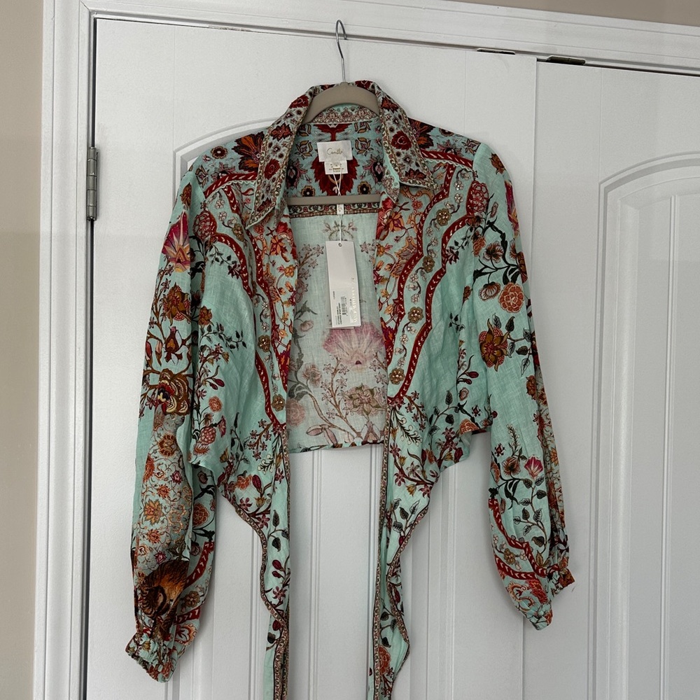 Camilla Multicolor Floral Blouse